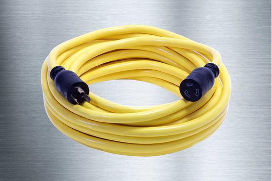 50 Foot 12/3 SJTW Twist-to-Lock Extension Cord