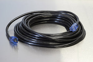 100 Foot 12/3 SJTW Industrial Grade Lighted Extension Cord
