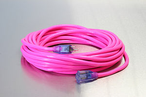 100 Foot 12/3 SJTW Industrial Grade Lighted Extension Cord