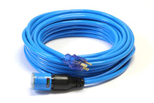 Load image into Gallery viewer, 50 Foot 12/3 SJTW Click-to-Lock Lighted Extension Cord