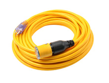 Load image into Gallery viewer, 50 Foot 12/3 SJTW Click-to-Lock Lighted Extension Cord